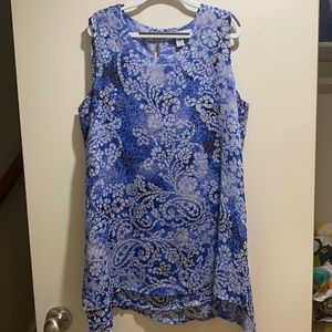 Fever Blue Printed Shirt